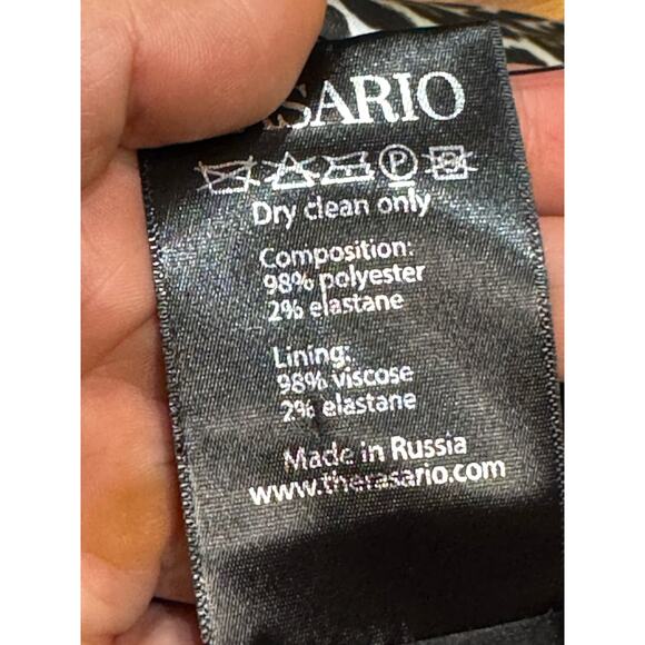 RASARIO Puff Sleeve leopard print Party Mini Dress IT 40 ( US 4) - Picture 11 of 16